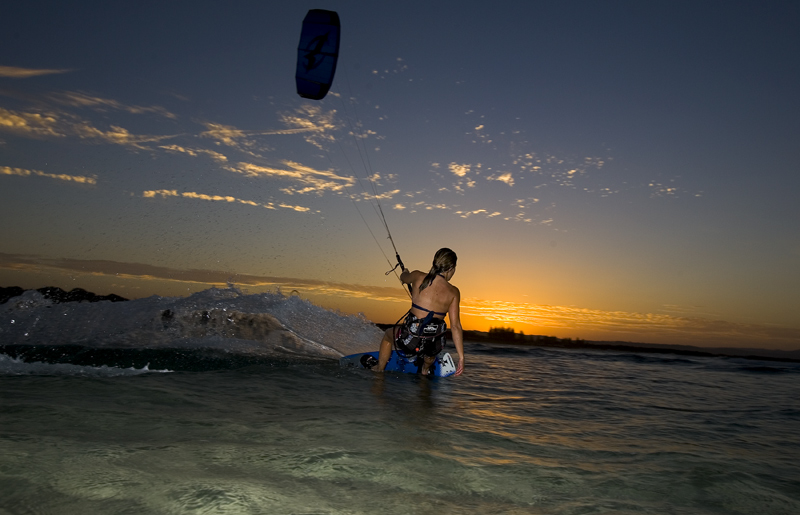 Gail Zaccai. Last Light. Byron Bay, Oz