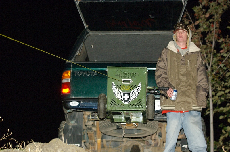 Grinch Winch and Inept Driver Ian Daley!  Thanks Ian for driving all night!