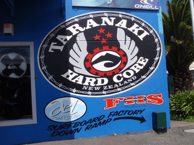 ok EVERYONE here has a TARANAKI HARD CORE sticker on their car.  everyone