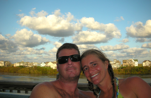 Gregg and Tonia tubbin' it