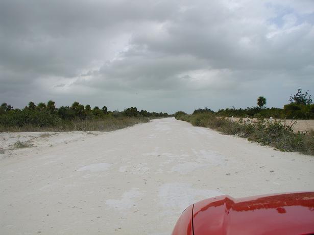 road to isla blanca pretty good