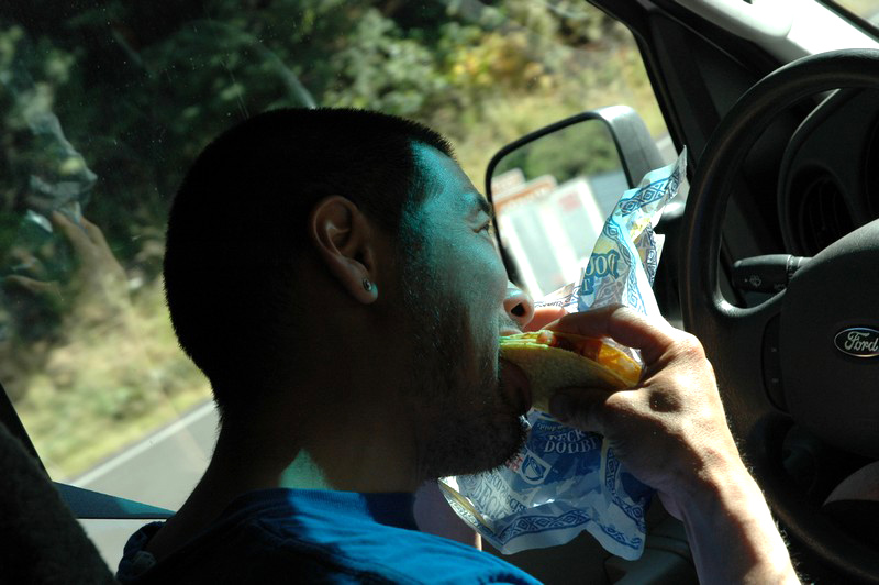 This Chinese dude really likes TB tacos!