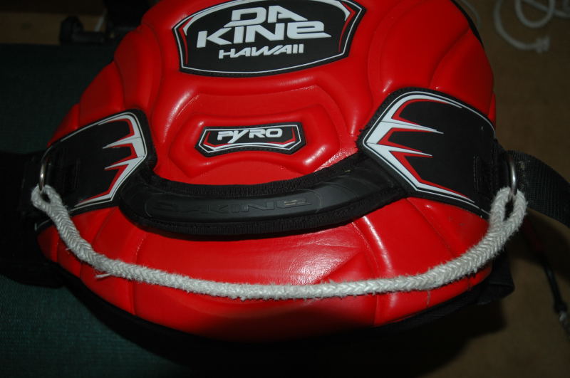 Rope is a little knarly looking because it's an old chicken loop line.