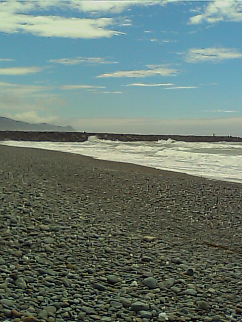 Rogue River North jetty