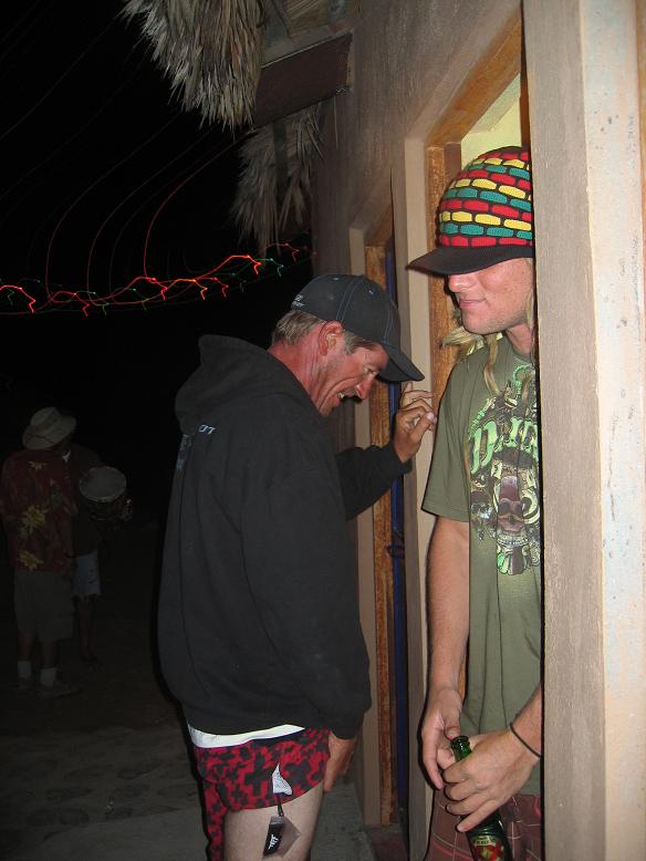 watch out for Neil hutchinson....Eric Reinstra almost gets a golden shower