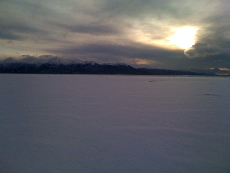 ...5 inches of fresh powder last night.