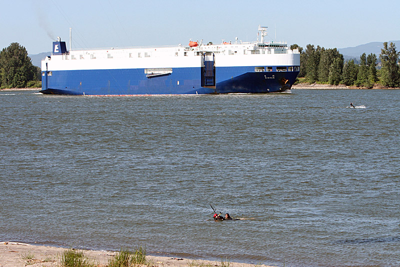 Amery, Tay and a large tanker