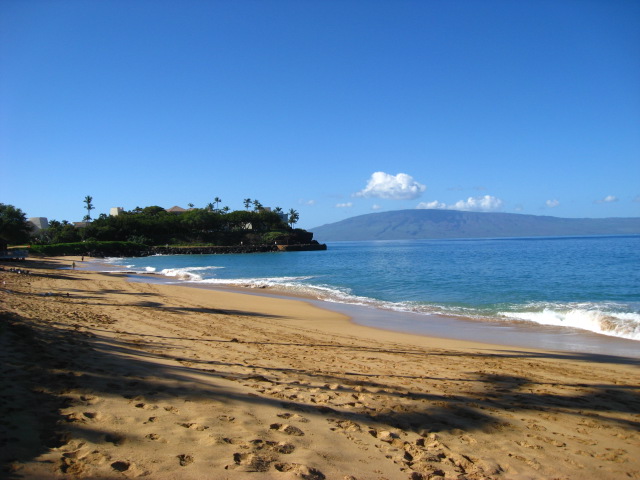 Beach near where we stayed first week