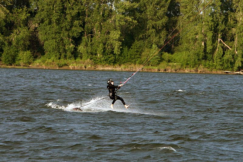 Look I can walk on water!
