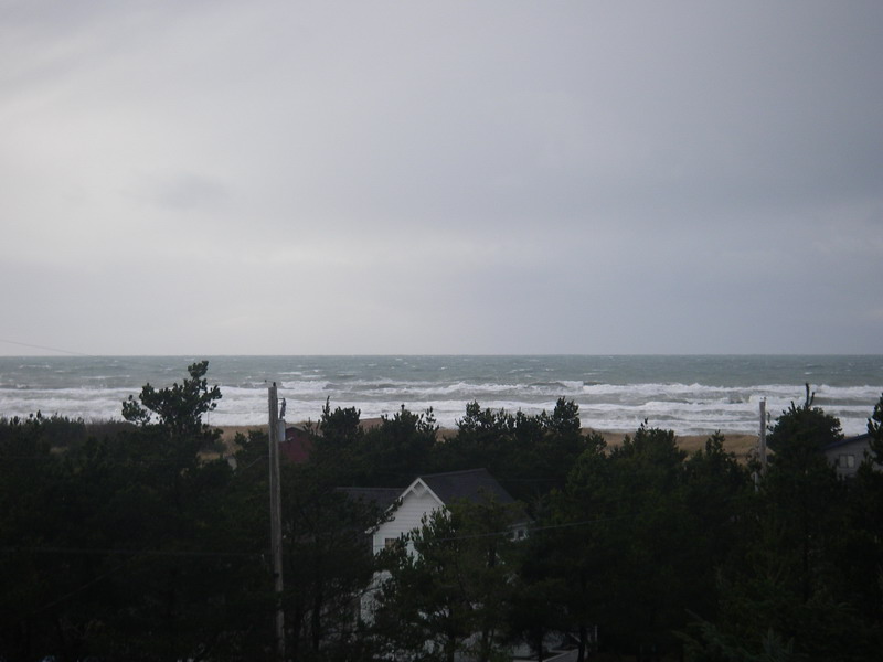 From about 2 blocks away