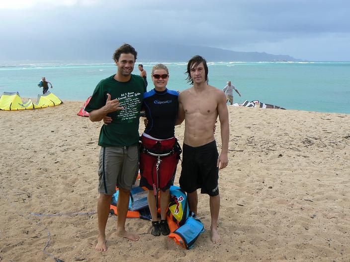 Janet's instructor and Adam.