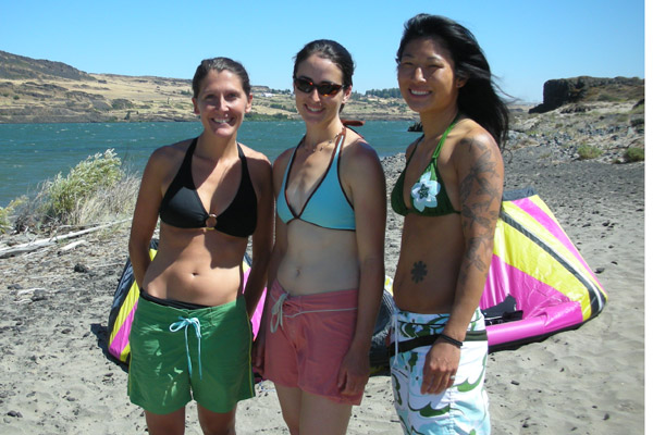 The "Breakthrough Day" Girls... Jackie, Liz, and Mira