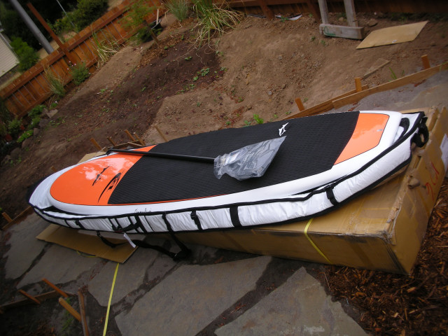 KB4C SUP Package- Jimmy Lewis 10'6, with pad, Dakine Bag and Werner Carbon Paddle