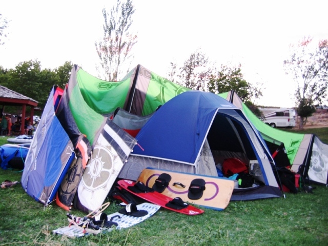 Kite camp over Labor Day weekend