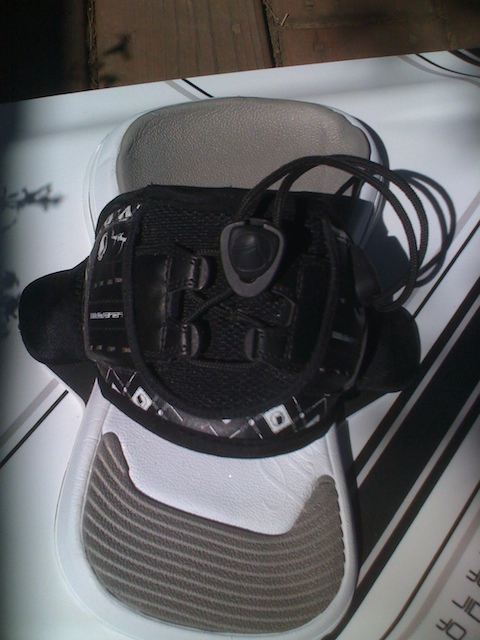 2009 Liquid Force Comp Lace Strap over Luxury Footpad