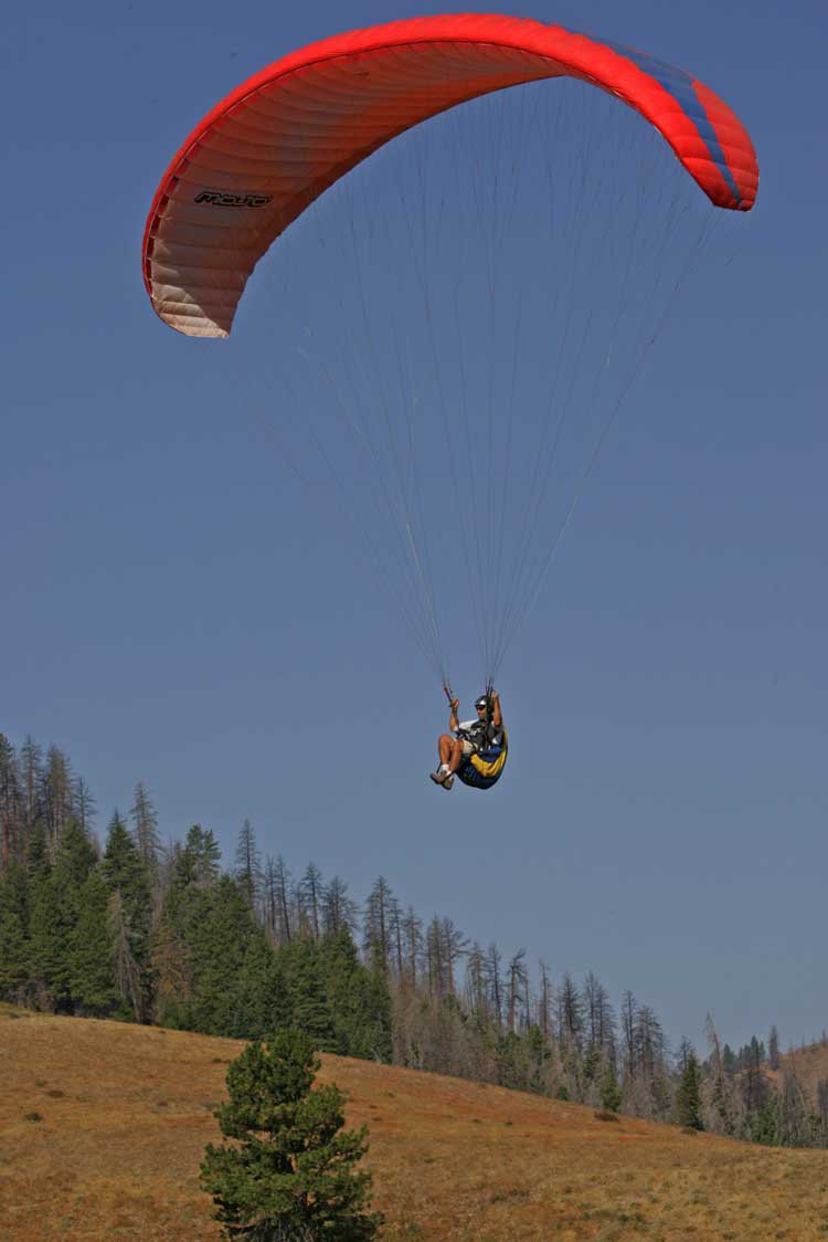 Heading out for a short hop