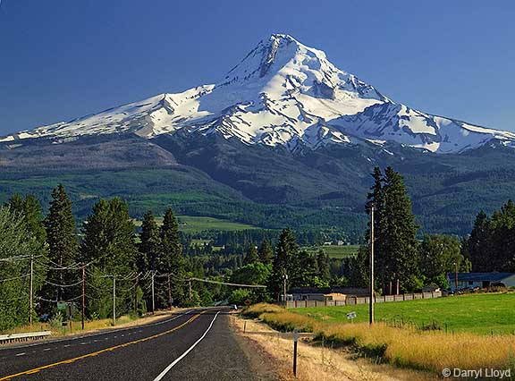 Mt Hood from Hwy 35, July 9th, 2007