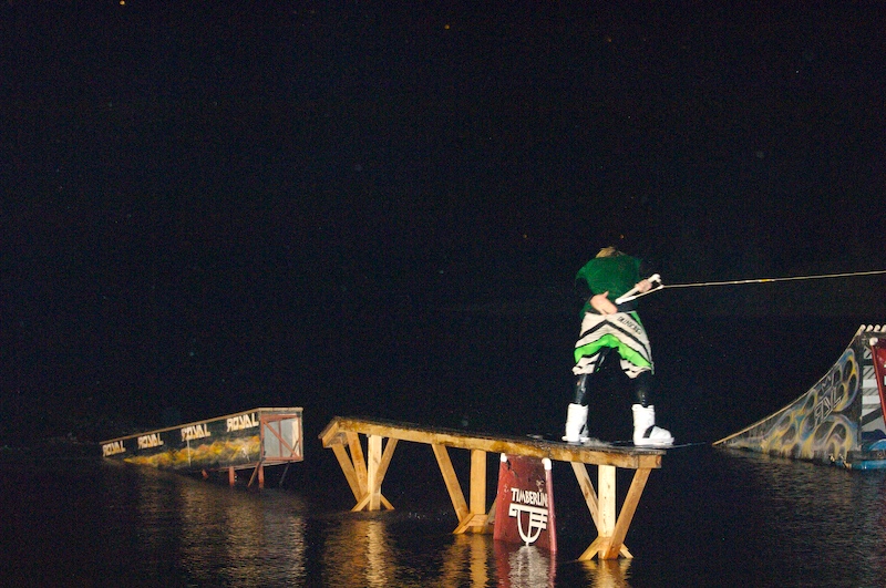 2nd Wind Sports Employee NateDogg makes the pass on the rail