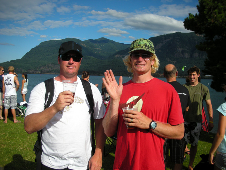 The photographers - Gregg and Lance