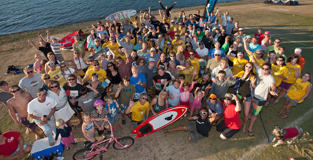 A Richard Hallman shot, post-event tradition...