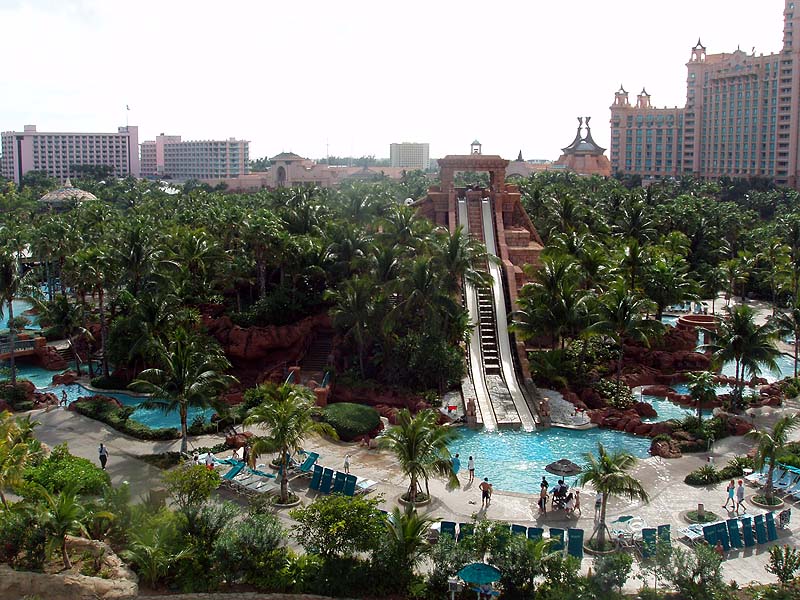 view of water park and atlantis