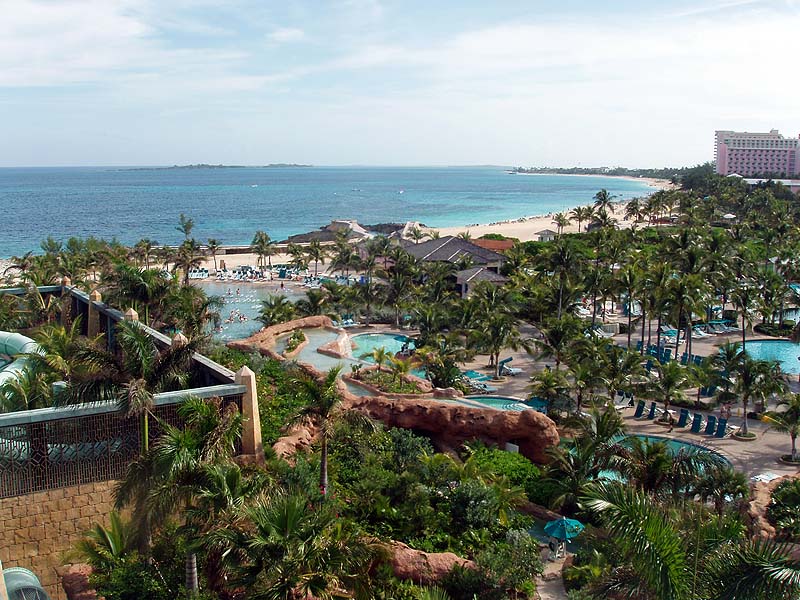 view of water park and atlantis