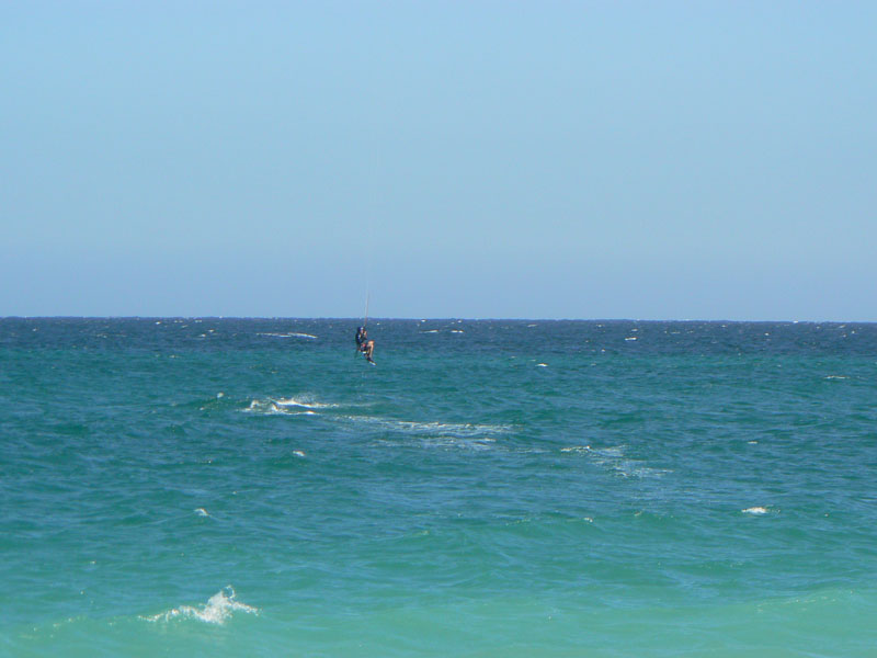 Janet hoping her knee holds together for landing.