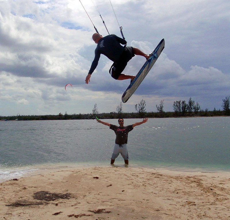 Trev on the rev jumping the Rev
