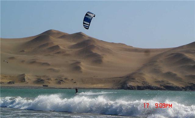 Zarate, just north of playon, and still on the reserve.