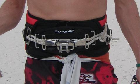 old windsurfing gear always comes in handy