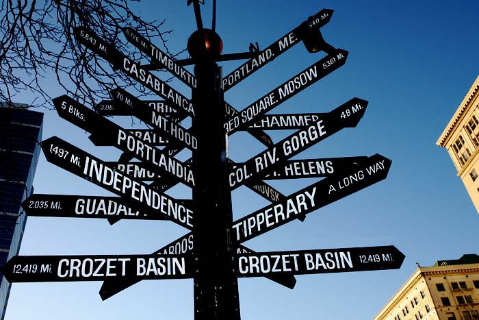 Do you see it? Just 48 miles to paradise!