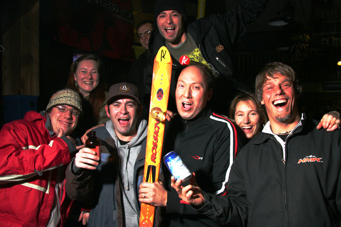 The Second Wind Suspects... Powered by Bob and Rossignol. Big shout out to my mountain sponors... Gonna miss you guys! Now, where is my 08 GEAR!