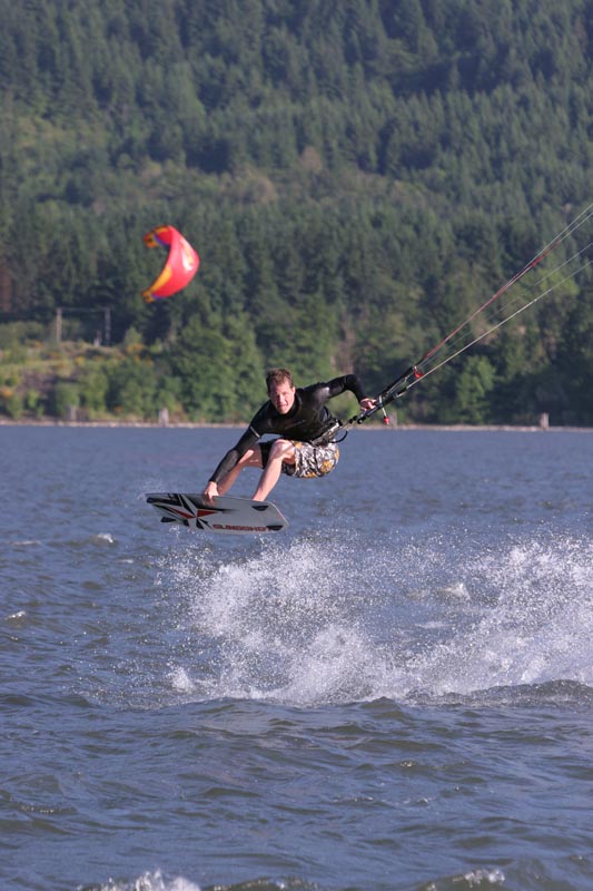 Chris throws out an Indy on Thursday at Stevensburg...