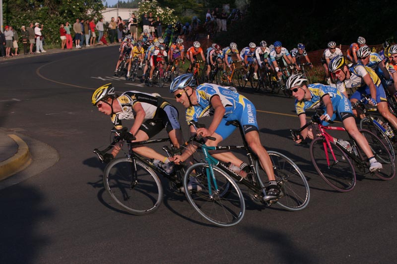 Even the Pro Bikers were in town ripping around da Hood. The next Lance Armstrong could be in this picture.