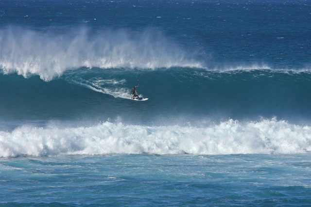 Jesse Richman going left at Lanes.
