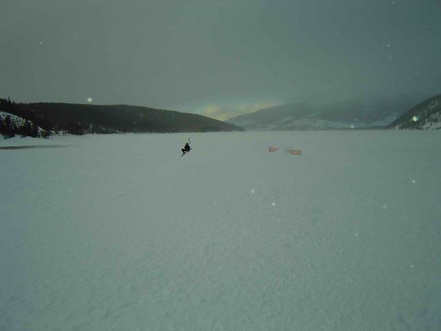 Doing it on Dillon Reservoir