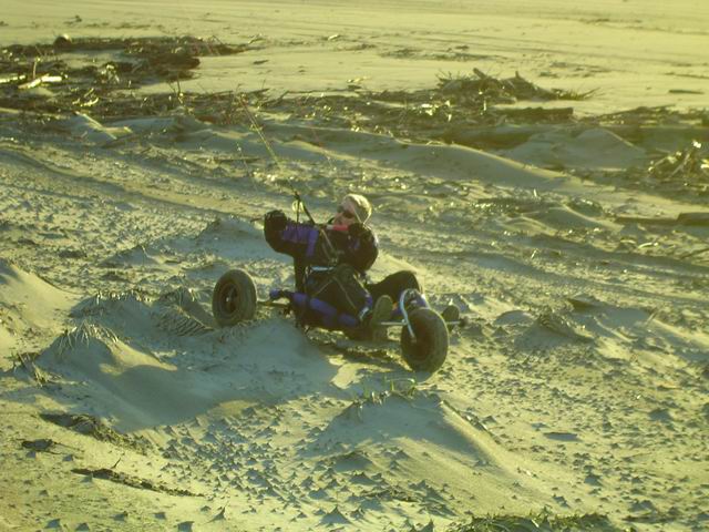 Buggy dune action on Sunset Beach 1/14