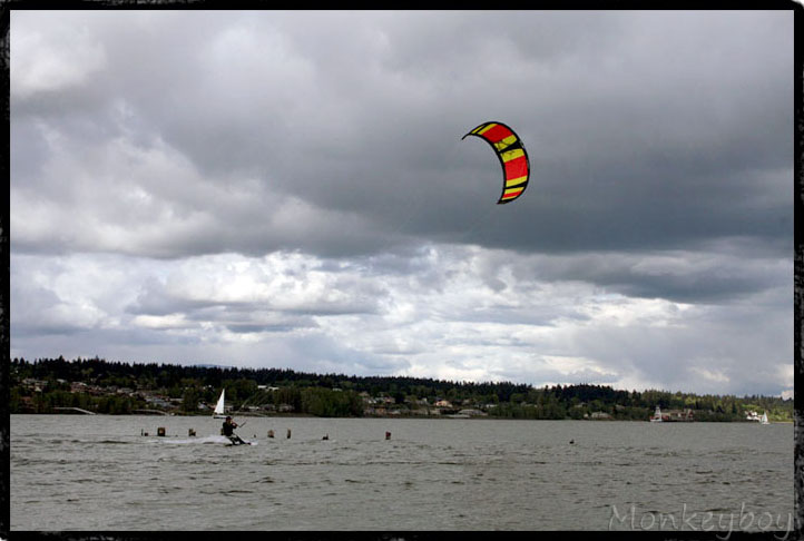 typical sunny day at the airport