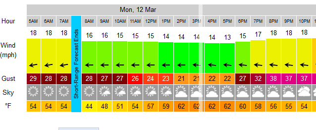 Rooster forecast