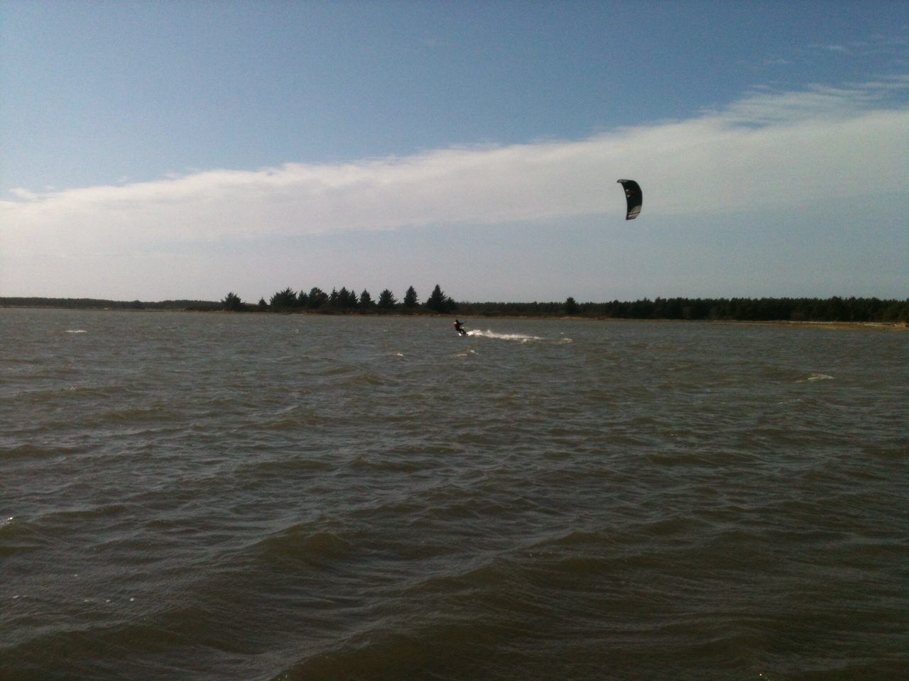At 3 it was still gusty