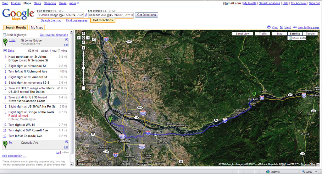 Default path - Quickest (time wise)