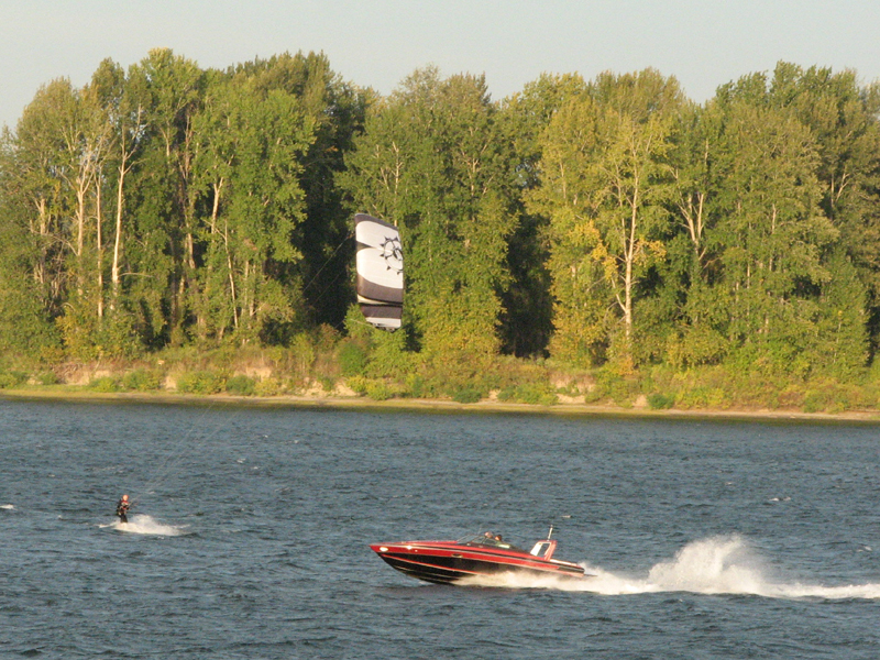 Blue will jump this boat