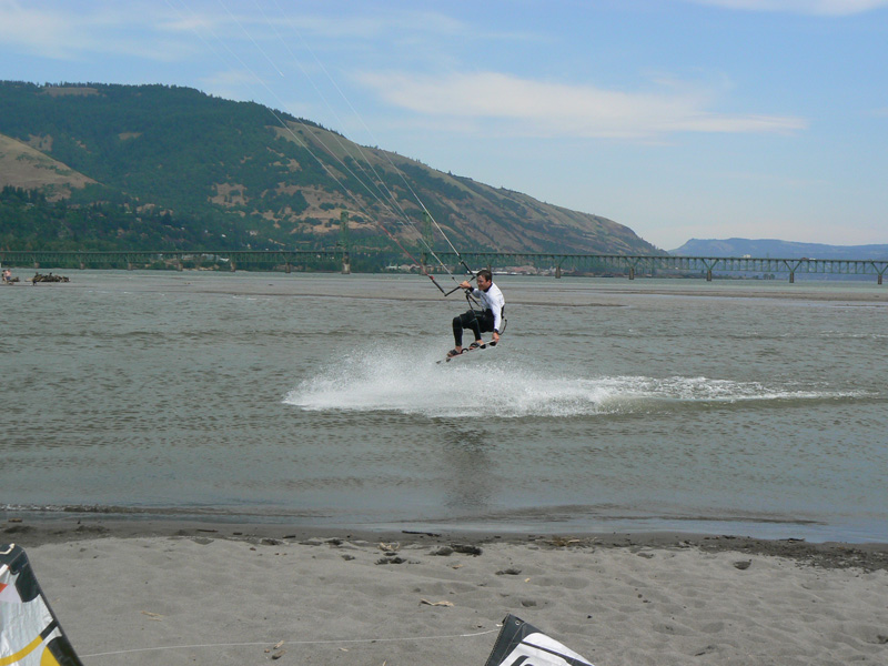 Slither with the grab.