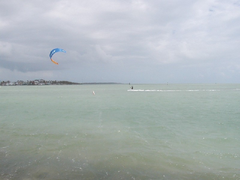 steve heading upwind off whale harbor at islamorada