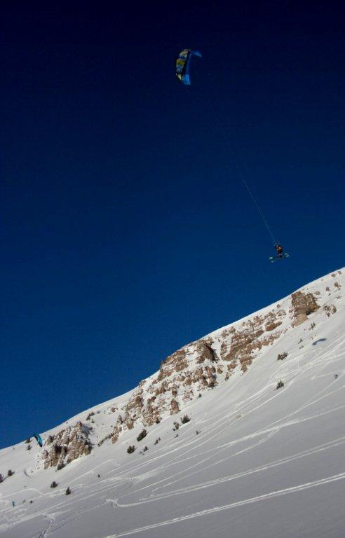 Pascal taking off.