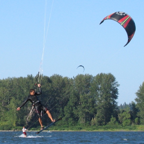 Tak landing a crazy new trick