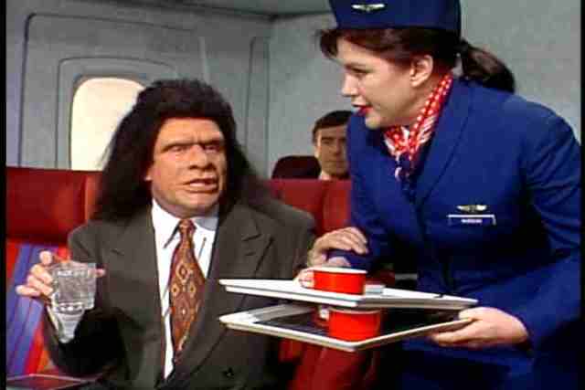 "I'll sue you and your whole crummy airline!"