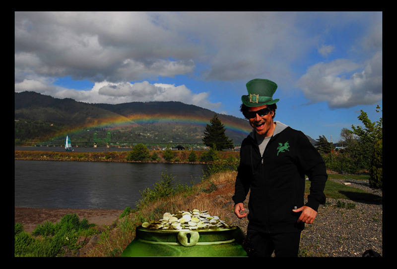 And w/ a pot of gold like that, he should be buyin the beers.