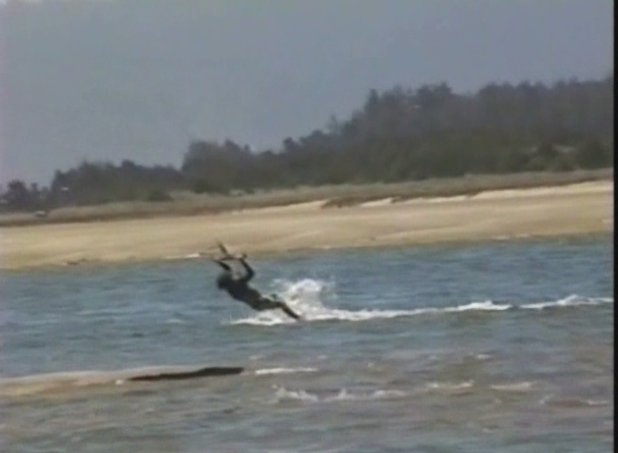 Barfly boosts for the crabbers, then executes a 10 pt. landing.
