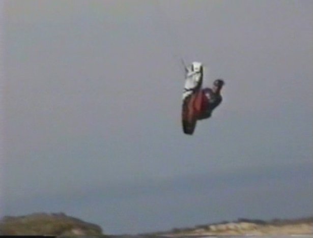 Wind Slither with my old board and an old dangly move....wait, I still ride that board, and that is still my main move...what year is it?!